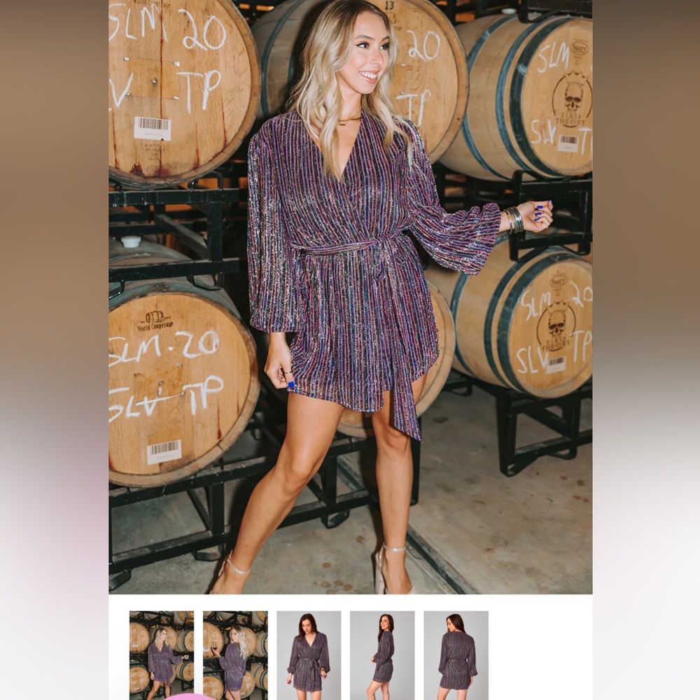 Buddy love New Orleans wrap dress
